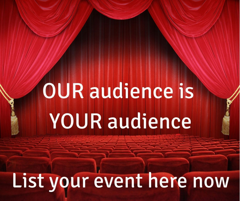 Main image for List your event now to reach a wider audience.