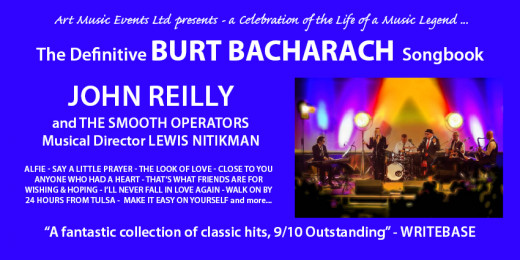 The Definitive Burt Bacharach Songbook - Celebrating the Life and Songs of a Music Legend !! Main Image