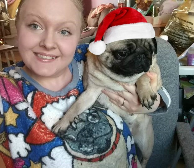 Image for 22. I love Xmas But i Love Pugs just as much!