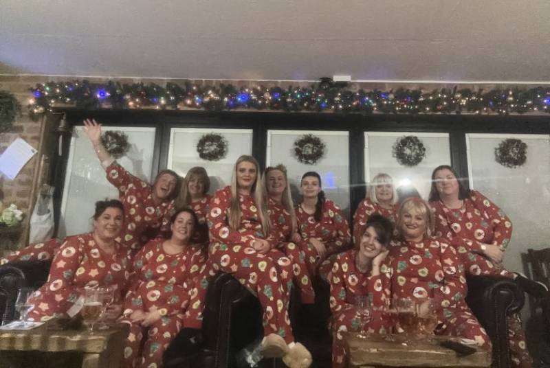 Image for Matching Xmas pj party