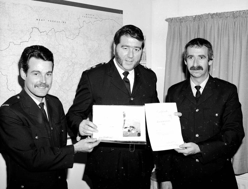 Image for Bobbies with award