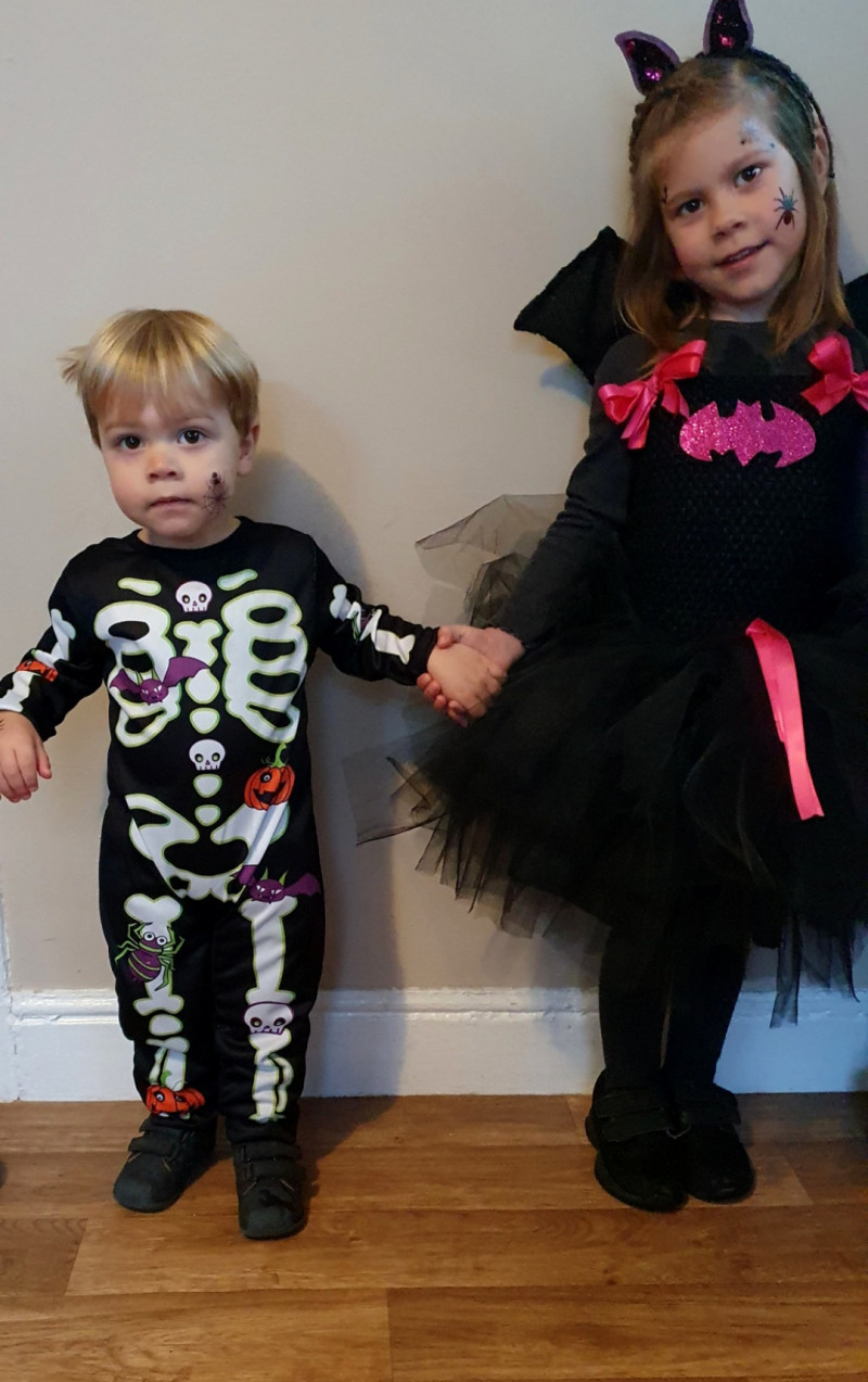 Image for Alicia & Sebastian on their Halloween costumes