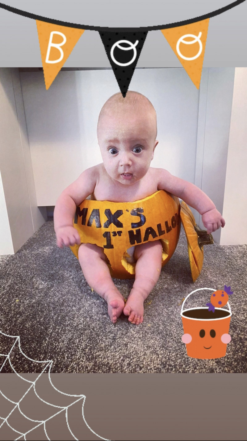 Image for Max’s 1st Halloween - aged 6months.