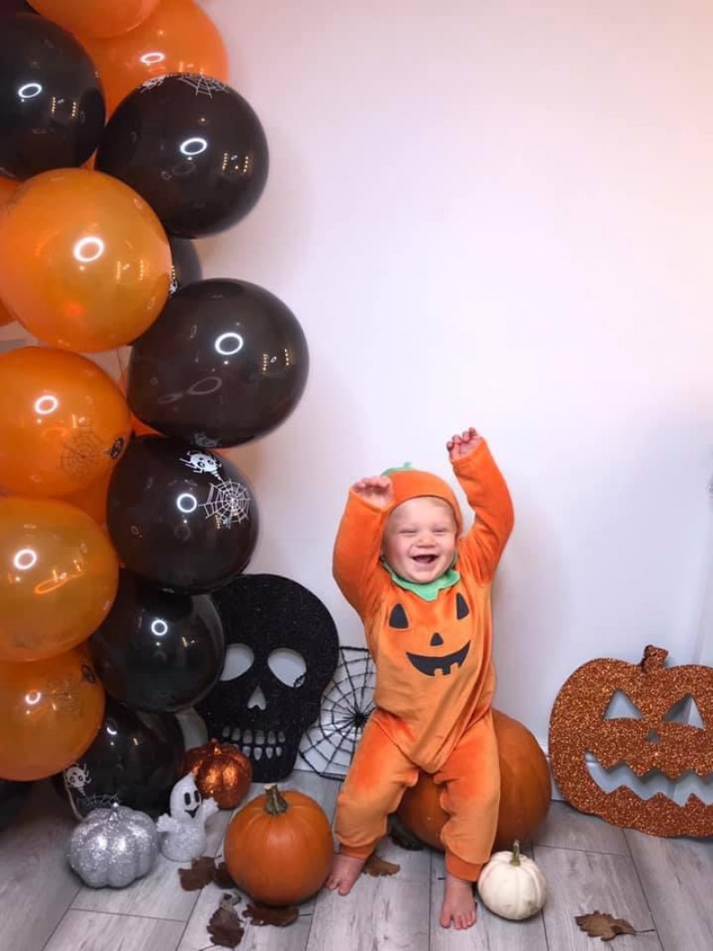 Image for My 10 month old grandson Reggie’s 1st Halloween 🎃