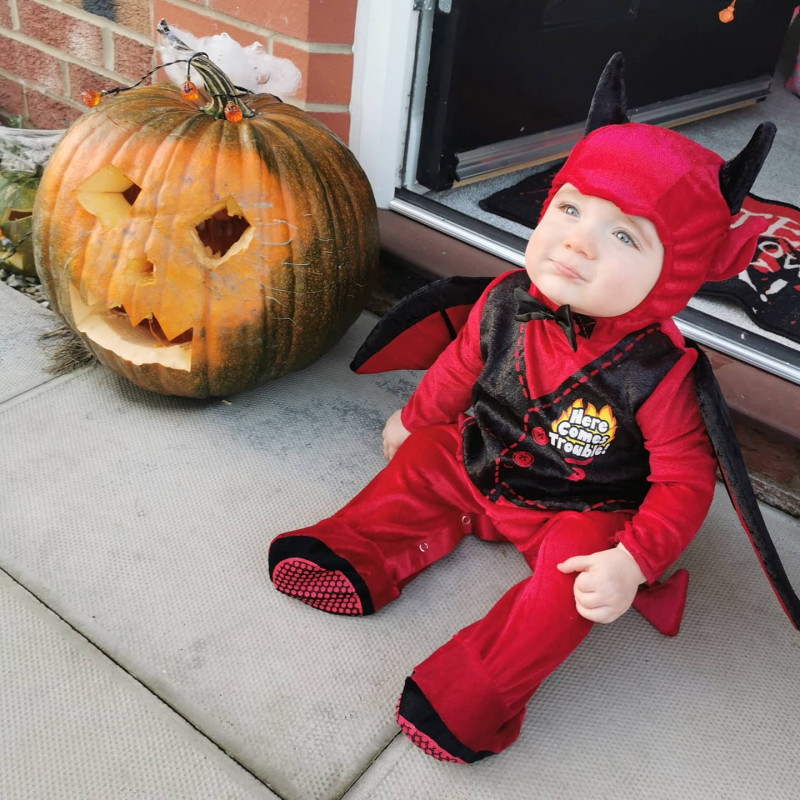 Image for Ezra's 1st Halloween 10 months old x