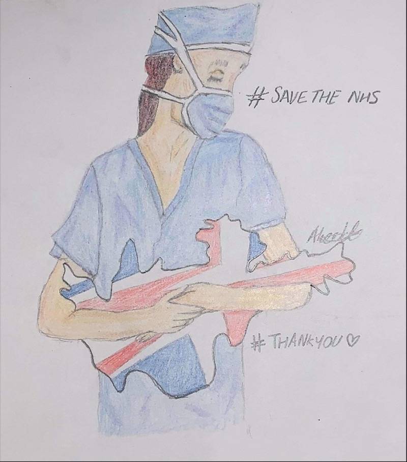Main image for Abi draws on NHS for her inspiration