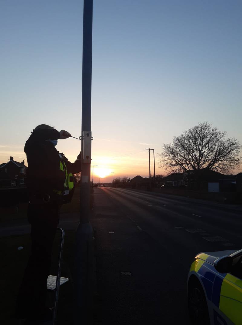 Main image for Police clamp down on speeding in Mapplewell