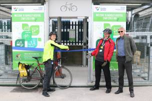 Main image for Hospital's cycle hub officially opens