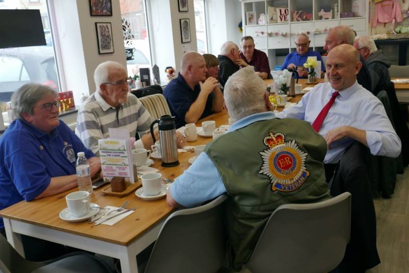 Main image for Veterans' club celebrates first birthday