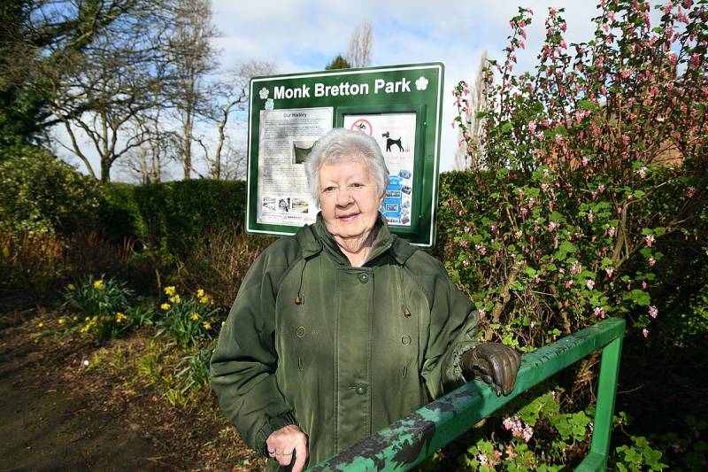 Main image for June, 89, appeals for park helpers