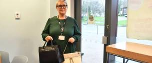 Main image for College makes charity handbag appeal