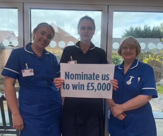 Main image for Help the hospice win £5k