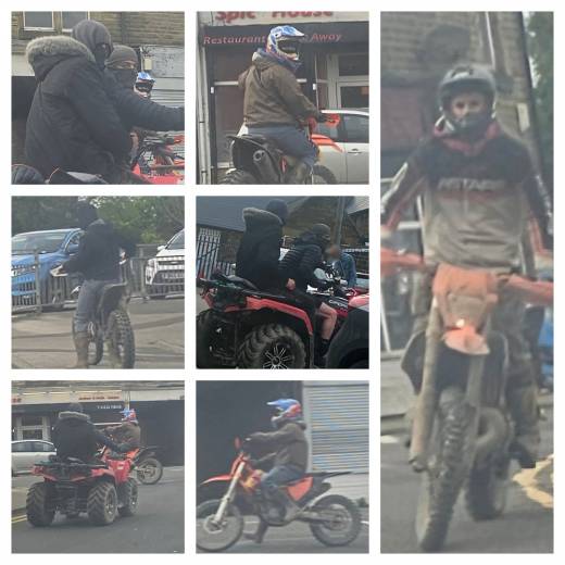 Main image for Off-road bikers sought after damage and ASB