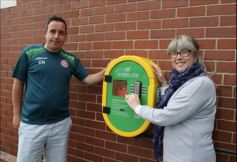 Main image for Club uses cash to net defib