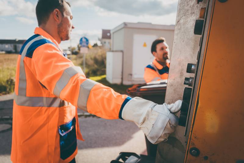 Main image for Bin collections delayed after fire at plant