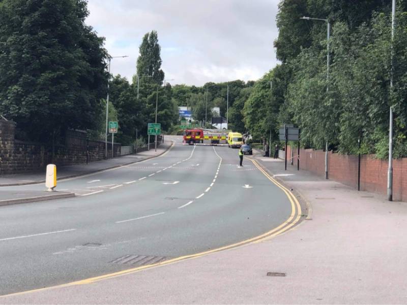 Main image for Road closure after concerns for man's safety