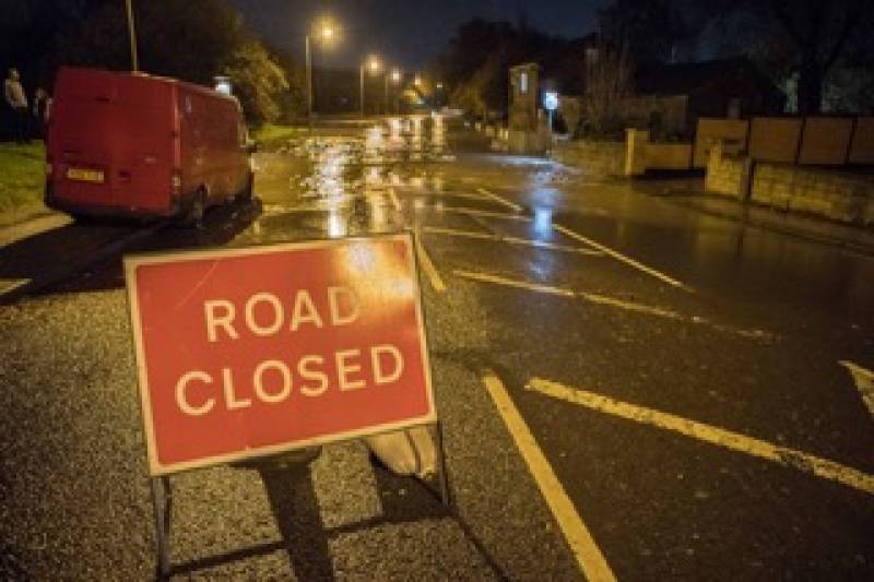 Main image for Council urges residents to take precautions against floods as storm hits