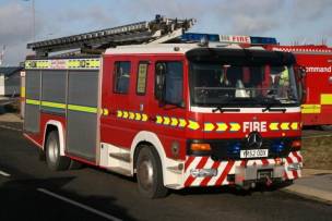 Main image for Firefighters tackle property fire in Royston