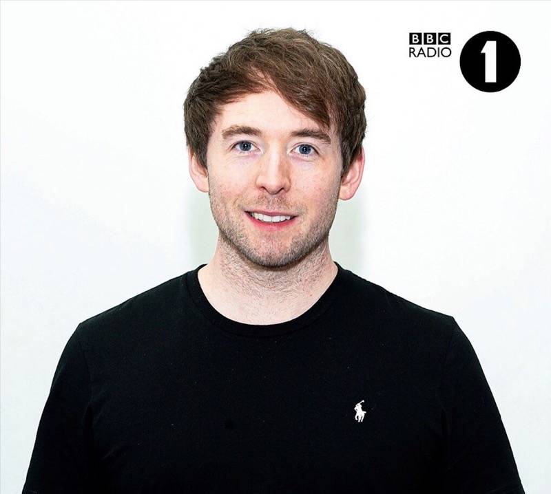 Main image for James is in a spin with Radio 1 slot