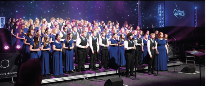 Main image for Choir tunes up to sing Barnsley carol