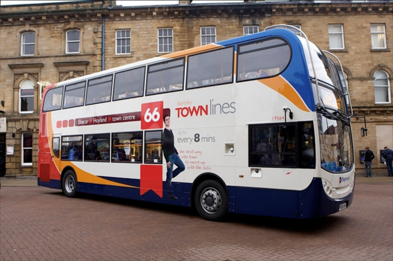 Main image for Customers and staff 'at risk' following vandalism of Barnsley bus