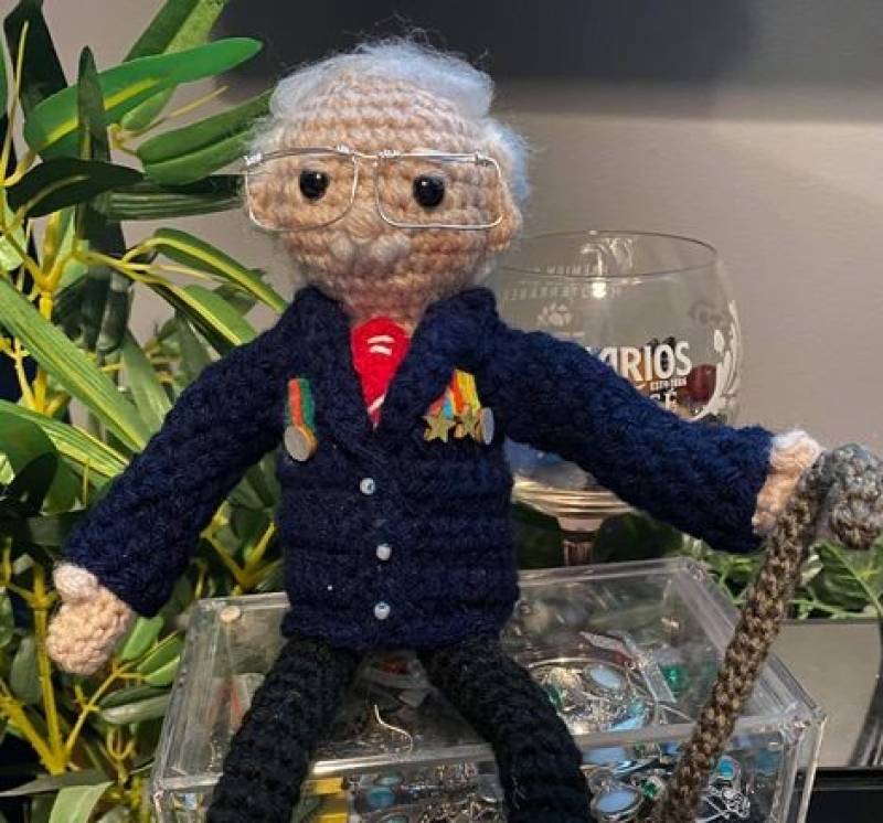 Main image for Crocheted Captain Tom set to raise money for charity