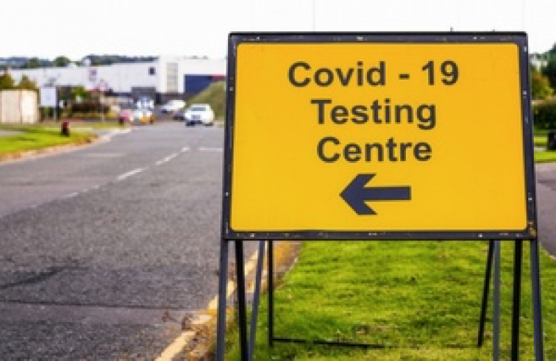 Main image for Number of positive Covid tests decreasing