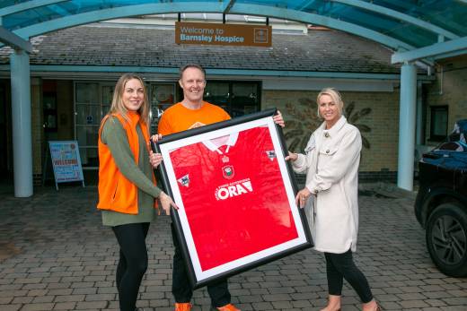 Main image for Charity auction will feature special Barnsley FC shirt