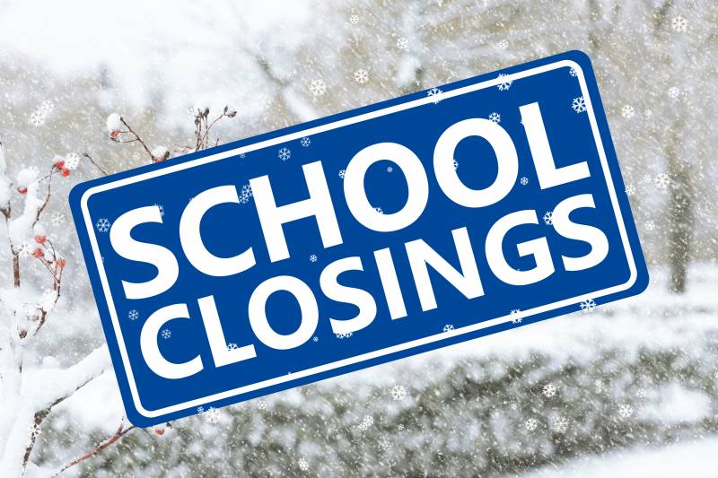 Main image for Schools closing due to weather