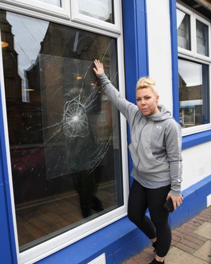 Main image for Bar owner who is trying to get town 'back on its feet' won't be put off by vandals