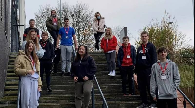 Main image for Students walk equivalent of Everest for charity