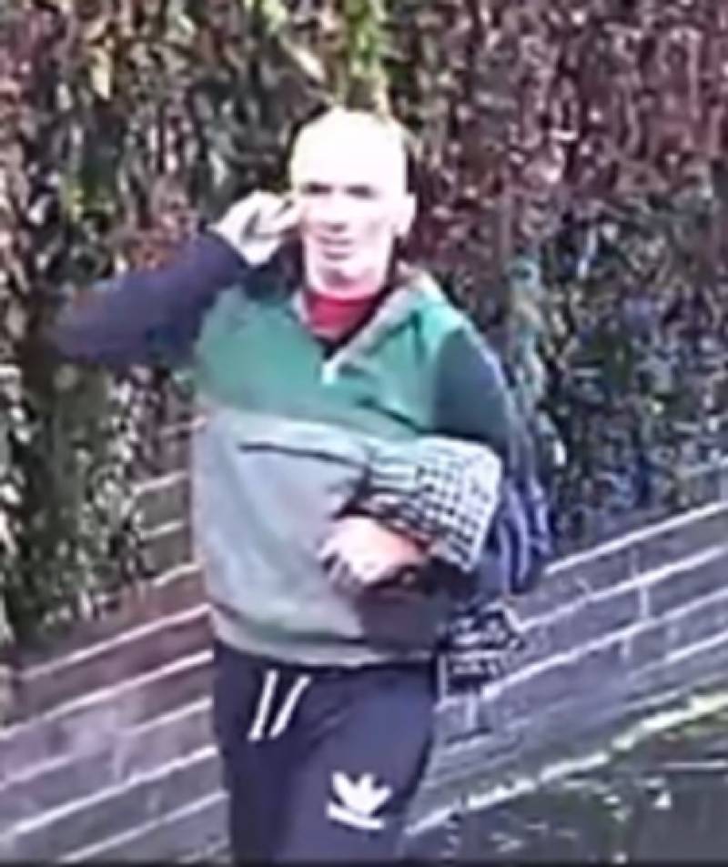 Main image for Police hunt man who defecated in a garden