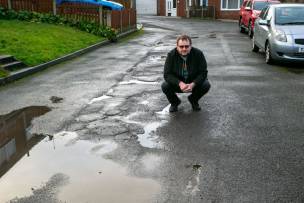 Main image for Call for action over potholes