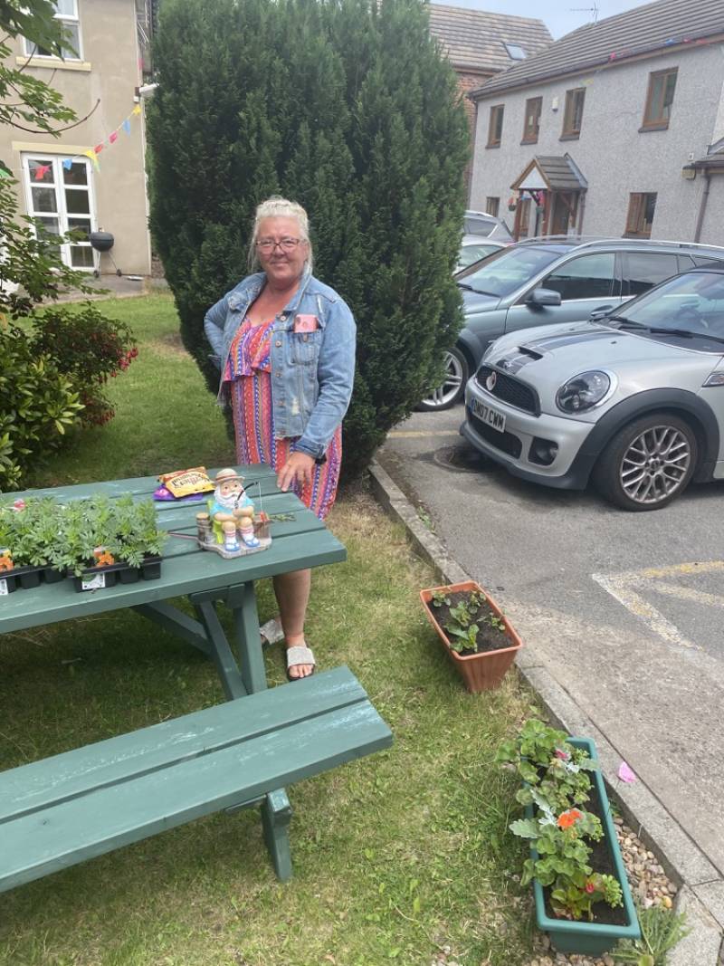 Main image for Gnome appeal gets care home residents gardening