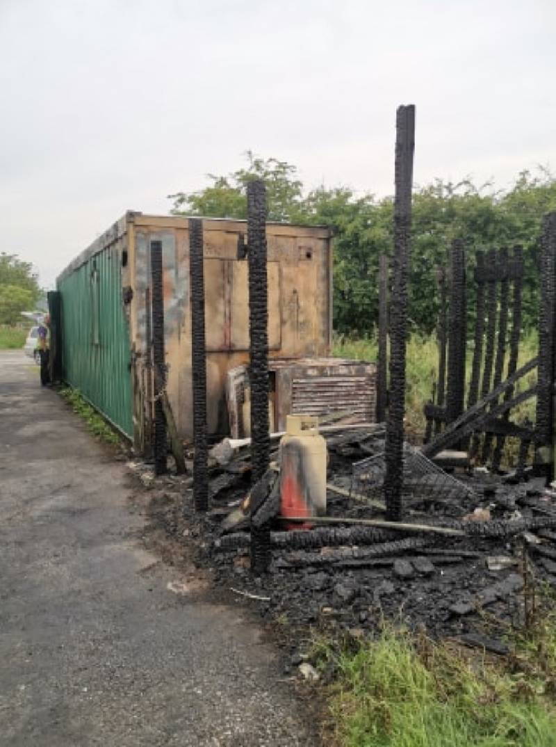 Main image for Funds for burned-down Wakefield Road cafe