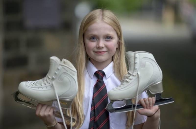 Main image for Young ice skater up for Proud of Barnsley award