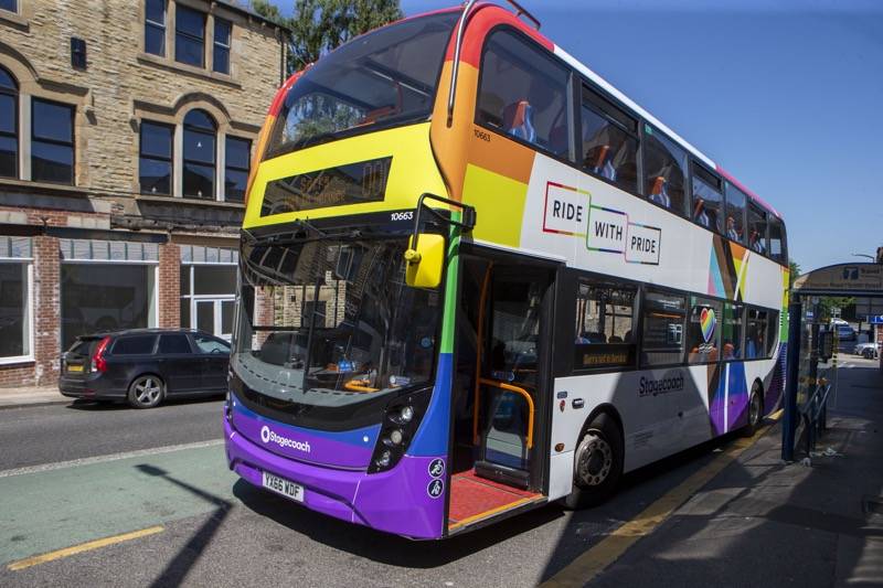 Main image for New Pride bus takes to the road
