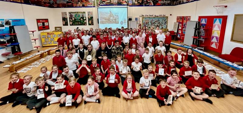 Main image for Youngsters celebrate village's mining history