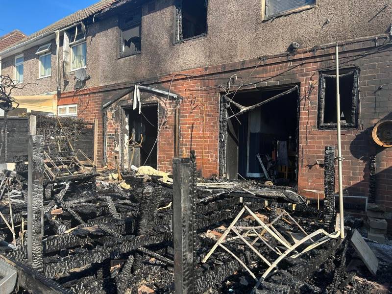 Main image for Couple 'lost everything' in devastating blaze