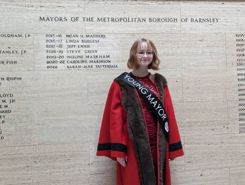 Main image for Young Mayor Kaitlyn to promote Barnsley youth