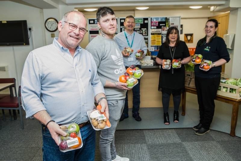 Main image for Free fruit and veg handed out to elderly residents