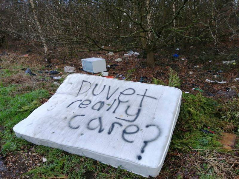 Main image for More than £230k spent clearing up fly-tippers' mess
