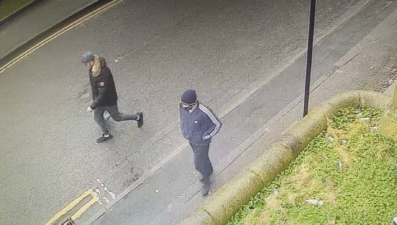 Main image for CCTV footage shows two men wanted in connection of robbery in Barnsley