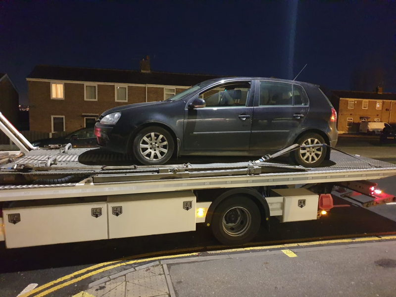 Main image for Car seized following resident concerns on Huddersfield Road
