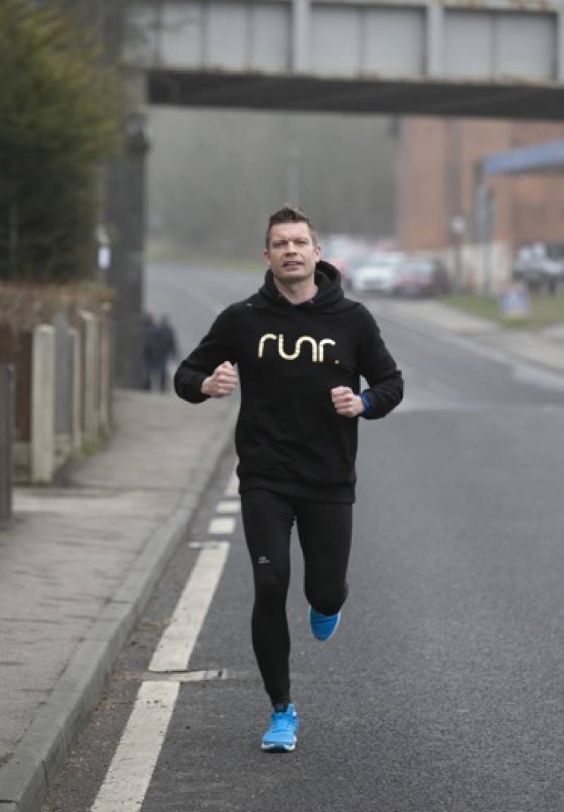 Main image for Tony runs the extra mile for mental health charity