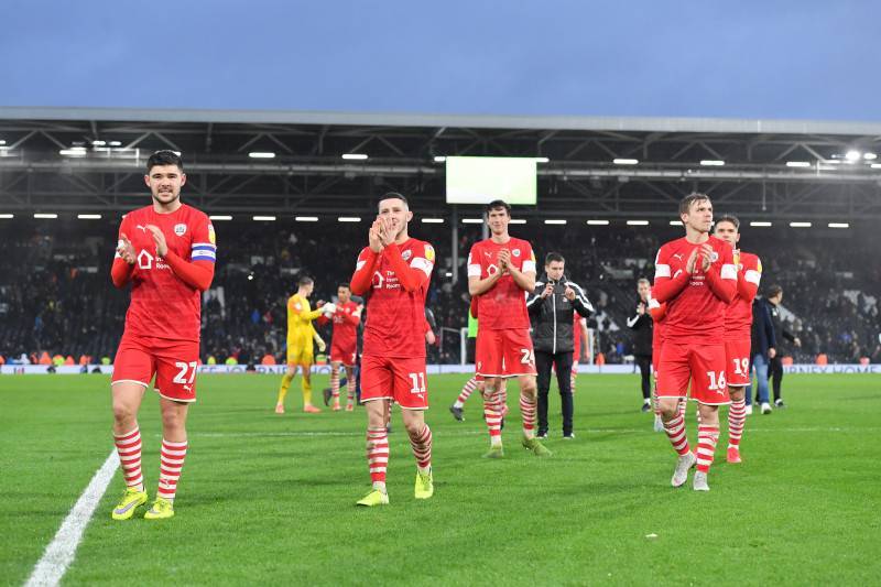 Main image for Barnsley hoping to stun league leaders Fulham