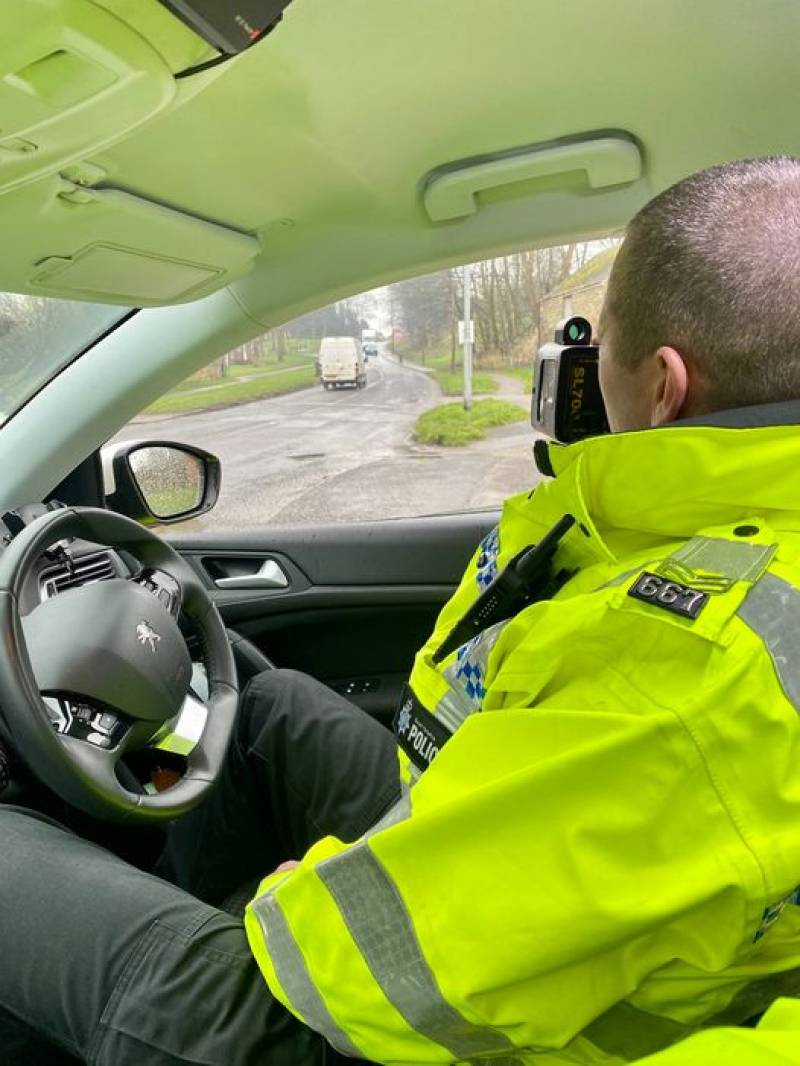 Main image for Police conduct speed checks in problem areas