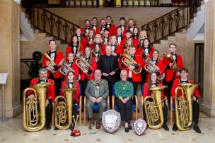 Main image for Barnsley brass band makes national finals