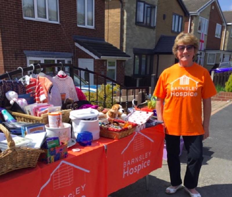 Main image for Volunteer Judy refuses to stop putting her stall out in bid to help charity