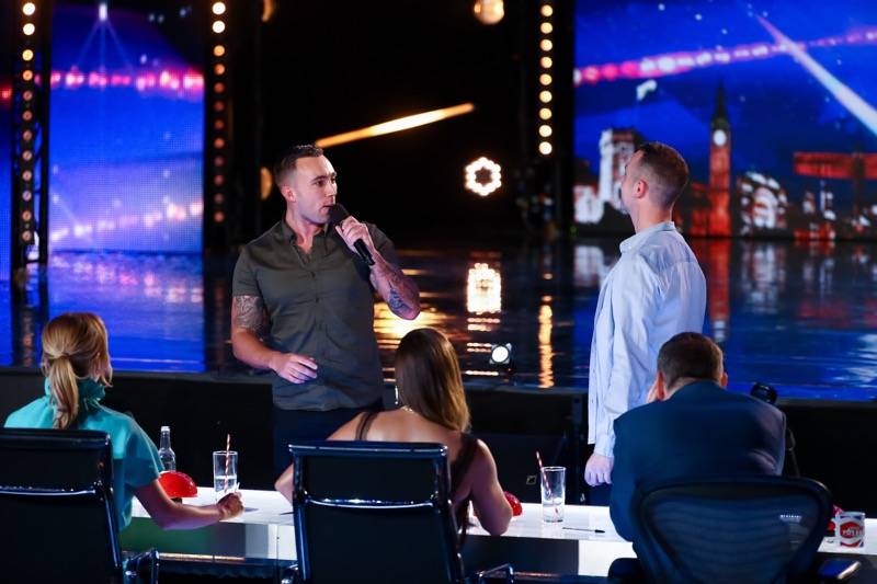 Main image for Singing soldier Lee goes from karaoke to Britain's Got Talent